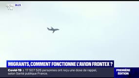 Comment l'avion de Frontex patrouille-t-il au-dessus des côtes du Nord de la France ? 