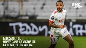 OL : Depay dans le viseur de la Roma révèle Aulas