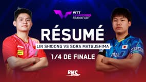 Résumé : La pépite du ping japonais Matsushima affronte le numéro 2 mondial Lin Shidong (WTT Francfort)