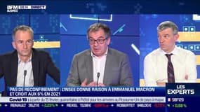 Les Experts: Pas de reconfinement, l'Insee donne raison à Macron et croit aux 6% en 2021 - 05/02