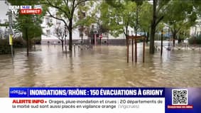 Rhône: à Grigny, 150 personnes ont été évacuées