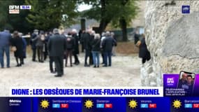 Digne-les-Bains: les obsèques de Marie-Françoise Brunel