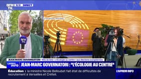 Européennes: "Des fois, on se demande s'il y a un parti écologiste en France et en Europe" questionne Jean-Marc Governatori ("L'Écologie au centre")