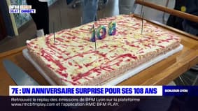 Lyon: Raymonde, la doyenne du 7e arrondissement, a fêté ses 108 ans