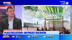 Réaménagement de la place Bellecour à Lyon: l'opposition municipale dénonce le manque de végétalisation