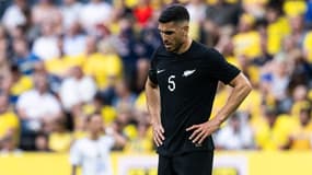 Michael Boxall avec la Nouvelle-Zélande le 16 juin 2023