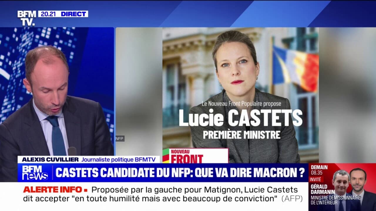 Lucie Castets, Candidate Du NFP à Matignon: "Le Sujet N'est Pas Là ...