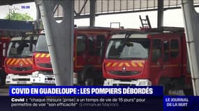 Guadeloupe: les pompiers débordés par l’épidémie de Covid-19