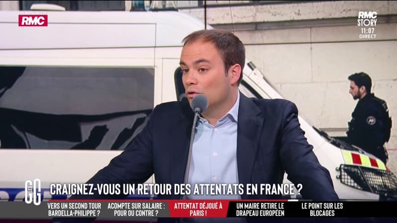 Attentat déjoué contre Bank of America à Paris: "ll faut être lucide sur le risque statistique de mourir dans un attentat qui est très faible", assure Charles Consigny