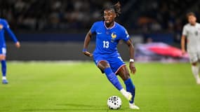 Equipe de France - Manu Koné face à l'Islande, en qualifications pour la Coupe du monde 2026, le 9 septembre 2025