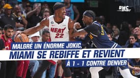Finales NBA : malgré un énorme Jokic, Miami se rebiffe et revient à 1-1 contre Denver