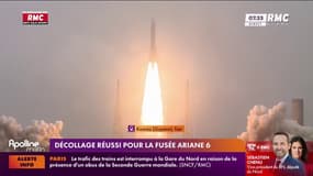 Décollage réussi pour la fusée Ariane 6