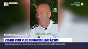 Aix-en-Provence: Zidane évoque l'OM et sa "fierté d'être Marseillais"