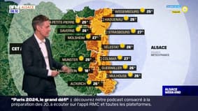 Météo Alsace: un plein soleil du lever du jour jusqu'au coucher du soleil, 26°C à Mulhouse