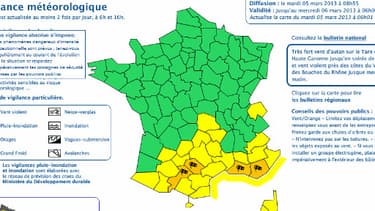 Quatre départements sont placés ce mardi en vigilance orange pour vent violent.