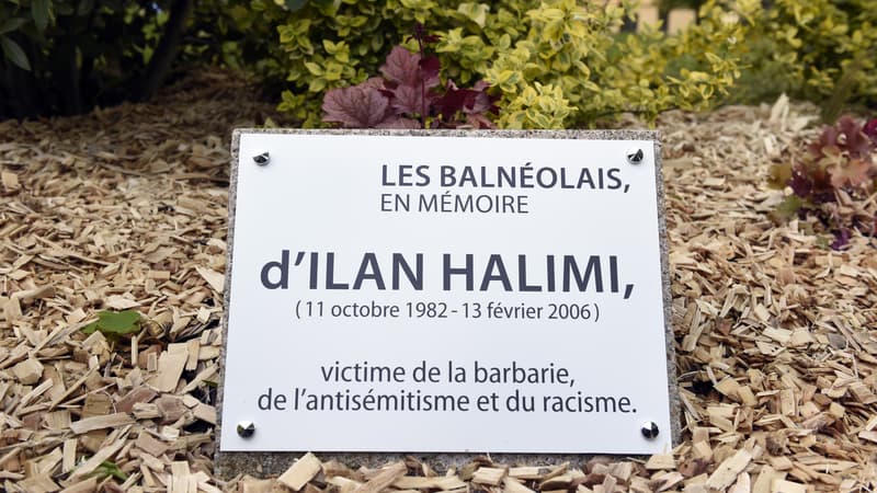 La stèle d'Ilan Halimi à Bagneux. 
