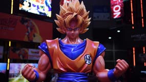 Son Goku, le héros de "Dragon Ball" au Tokyo Game Show en spetembre 2019.