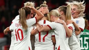Les joueuses de l'Angleterre