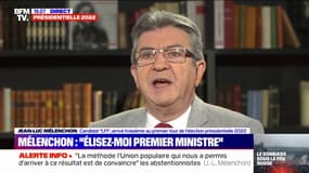 Jean-Luc Mélenchon: "Nous sommes confrontés à un deuxième tour qui représente un tiers des électeurs inscrits"