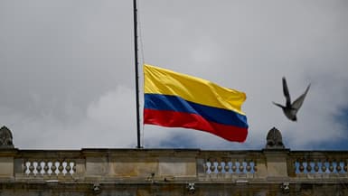 Le drapeau de la Colombie, le 11 août 2025.