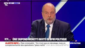 Depuis la légalisation du cannabis au Canada, "il y a 2 millions de stupeux en plus", déclare Éric Dupond-Moretti qui parle d'un "échec"