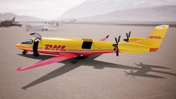 Avion cargo électrique DHL Express Avion cargo électrique DHL Express