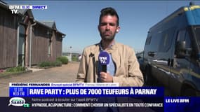 Il y a plus de 7.000 fêtards réunis dans la commune de Parnay pour une rave party non déclarée