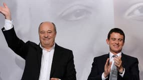 Jean-Michel Baylet et Manuel Valls ensemble en 2013