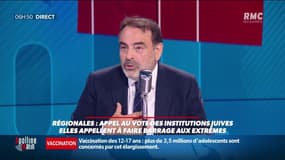 "Il faut réveiller les consciences": sur RMC, le consistoire central israélite de France appelle à faire barrage aux extrêmes aux régionales