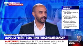 Dominique Sopo aurait voulu que Macron demande aux fonctionnaires de "se comporter correctement"