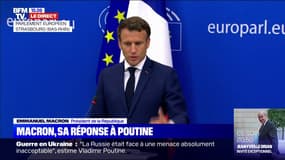 9-Mai en Russie: Macron y voit une "volonté de démonstration de force, d'intimidation et un discours résolument guerrier"