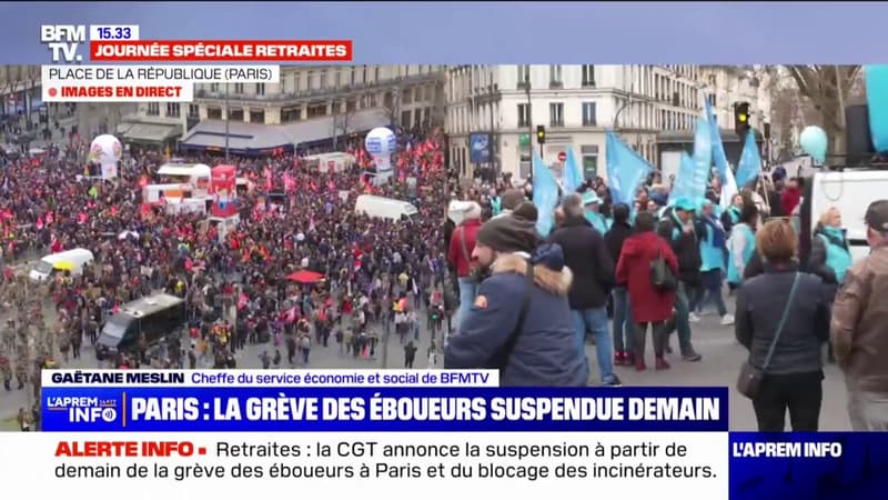 Paris: la grève des éboueurs sera suspendue dès demain, selon la CGT