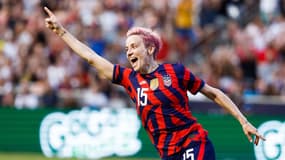 Megan Rapinoe avec les États-Unis, en 2022.