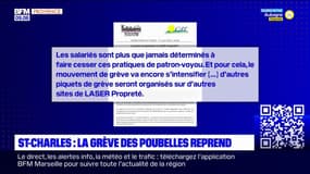 Gare St-Charles à Marseille: les agents de nettoyage reconduisent leur grève