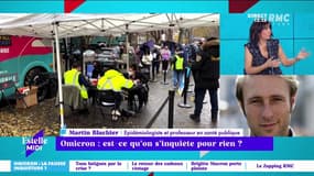 "Le gouvernement n’est pas capable de garder ses nerfs, leur rôle est de faire écran à cette anxiété pas de la propager !" estime Martin Blachier, Épidémiologiste et professeur en santé publique. 