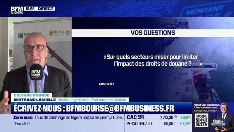 Culture Bourse : « Sur quels secteurs miser pour limiter l'impact des droits de douane ? » - 01/09