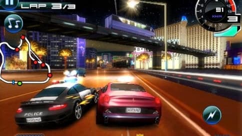 Asphalt 5 on iPhone