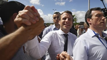 Emmanuel Macron, ce samedi à La Réunion