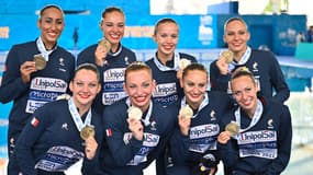 Natation synchronisée : "Cette médaille marque les esprits et on peut aller plus loin" s'enthousiasme Tremble