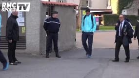 Football / Les Bleus sont arrivés à Saint-Étienne - 27/03