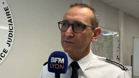 Nelson Bouard, directeur interdépartemental de la police nationale du Rhône, le 7 février 2025.