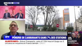 Francis Pousse (Mobilians): "Les stations-service continuent à être approvisionnées en carburant"