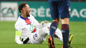 Neymar contre Caen le 10 février 2021