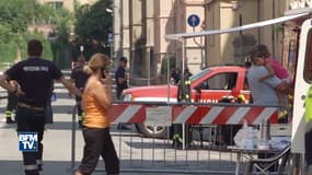 À Gênes, sous le pont Morandi, le quartier est désert et l’inquiétude palpable