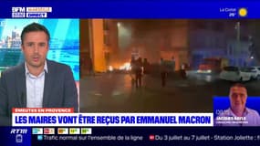 Émeutes dans les Bouches-du-Rhône: plusieurs maires reçus par Emmanuel Macron