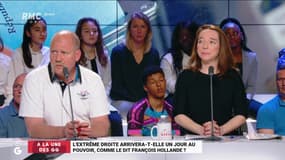 A la une des GG : L'extrême droite arrivera-t-elle un jour au pouvoir, comme le dit François Hollande ? - 01/04