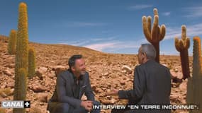 Frédéric Lopez et Thierry Ardisson dans Salut les terriens sur Canal +.
