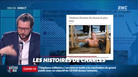 "Les 3 histoires de Charles Magnien" : Poutine, l'homme le plus sexy de Russie, un Américain a vu Avengers Endgame 191 fois, et Gims reprend le la chanson "Belle" - 06/04