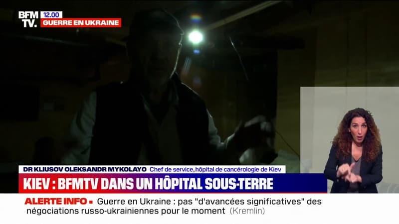 Guerre en Ukraine: à quelques kilomètres du front, nos reporters se sont rendus dans un hôpital sous terre à Kiev