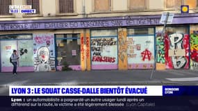 Le squat "casse-dalle" bientôt évacué à Lyon 3